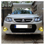 چراغ مه شکن چهار لنز دورنگ سفید-زرد csp کوییک ساینا شاهین اطلس - Image 12