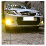 چراغ مه شکن چهار لنز دورنگ سفید-زرد csp کوییک ساینا شاهین اطلس - Image 14