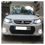 چراغ مه شکن چهار لنز دورنگ سفید-زرد csp کوییک ساینا شاهین اطلس - Image 15