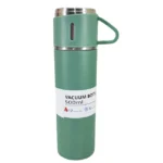 فلاسک مدل 3 کاپ VACUUM گنجایش 0.5 لیتر به همراه لیوان مجموعه 3 عددی - Image 5