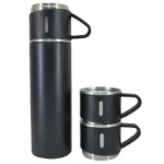 فلاسک مدل 3 کاپ VACUUM گنجایش 0.5 لیتر به همراه لیوان مجموعه 3 عددی - Image 9