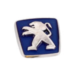 آرم فلزی طرح پژوآبی