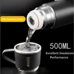 فلاسک مدل 3 کاپ VACUUM گنجایش 0.5 لیتر به همراه لیوان مجموعه 3 عددی - Image 16