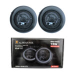 تویتر خودرو آلفا سونیک مدل PSW-15 بسته دو عددی