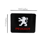 پد رو داشبورد ژله ای لوگو خودرو رنگ مشکی - Image 2