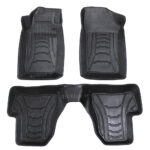 کفپوش سه بعدی پژو 206 لاکچری ماهوت  - مشکی