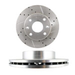 ديسک ترمز ساینا کوییک سوراخ دار شيار دار  PFC - مدل TURBO - Image 3