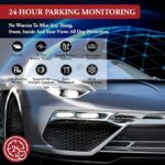 دوربین ثبت وقایع خودرو display مدل Q8 دو دوربین - Image 2