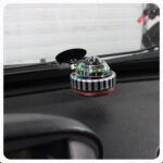 قطب نما جلو شیشه  چراغ دار