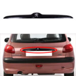 دستگیره صندوق عقب پژو 206 و 207 – رنگ مشکي با آرم شير پژو فابريک