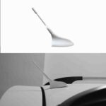 آنتن سقفی یزدی مدل کوسه ای - سفید