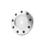 درب باک خودرو پژو 206 و 207 فلزی طرح RC  - رنگ نقره ای پیچ مشکی - Image 2