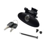 دستگیره درب داشبورد پژو 206  قفل دار  - مشکی - Image 2