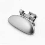 دستگیره درب داشبورد پژو 206 - 207 - نقره ای مات - Image 2