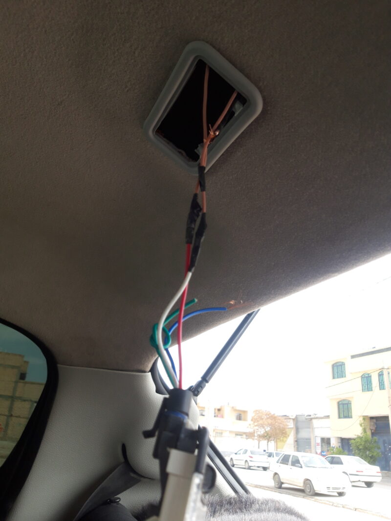 قاب چراغ سقف عقب - پژو 206 - Image 4