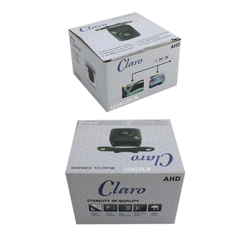 دوربین دنده عقب Claro کیفیت AHD با لنز واید - Image 2