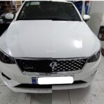 برچسب کرومی نگین توری جلو پنجره مناسب تارا V4 - Image 2