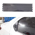 برچسب لچکی عقب طرح لانه زنبوری60*15