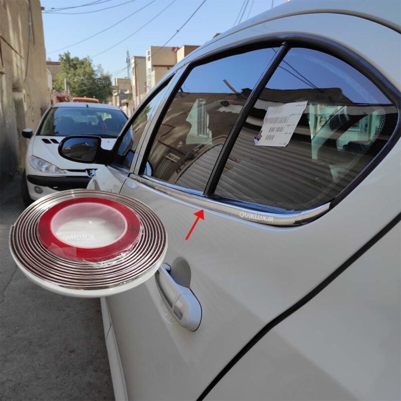 نوار زه کرومی  شیشه خودرو شاهین - Image 2