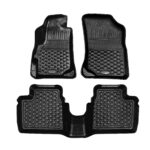 کفپوش سه بعدی تارا  بابل کارپت مدل سوپر - مشکی