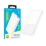 پاوربانک بروفون مدل BJ 33   ظرفیت 10000 میلی آمپر سفید