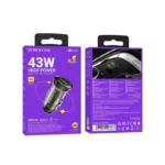 شارژر فندکی خودرو  مدل BZ 26  PD 43W - Image 3
