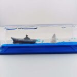 دکوري کشتي معلق جنگي  آبي - Image 5