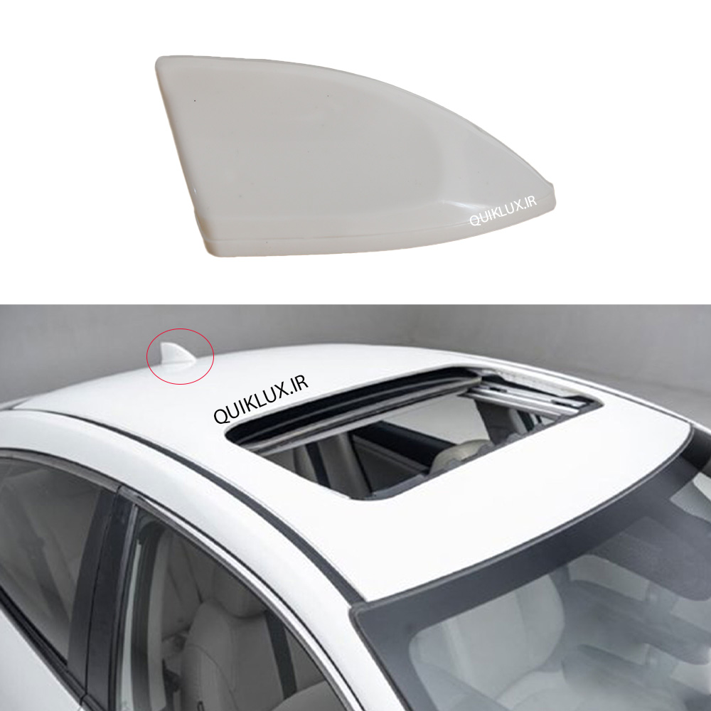 140311231842 انتن بال کوسه ای TypeR - سفید - Image 1