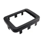 قاب دور دنده پژو 206 -  مشکی ساده