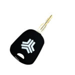 کاور سوییچ سیلیکونی (2 دکمه) آرم سایپا  - مشکی - Image 2