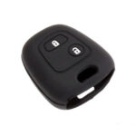 کاور سوییچ سیلیکونی (2 دکمه) آرم سایپا  - مشکی