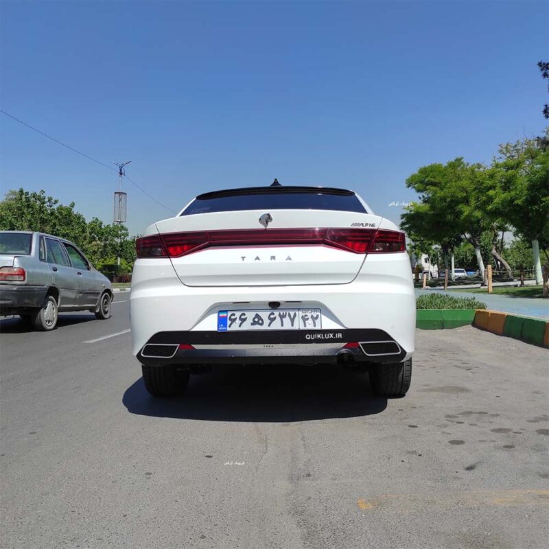 زه پایین سپر عقب تارا مولتي استايل براق - با نوشته TARA - Image 7