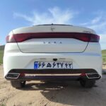 زه پایین سپر عقب تارا مولتي استايل براق - با نوشته TARA