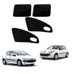 پرده بغل 4 تکه فابریکی تاشو  پژو 206 و 207 و رانا