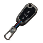 کاور سوییچ فلزی تارا (کلید خور) طرح M-Performance - صندوق پران وسط