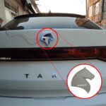 آرم نورانی اسب ایرانخودرو  سایز 6cm  - سفید - Image 2