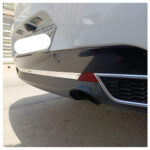 زه پایین سپر عقب تارا نقره ای مات با نوشته  TARA - Image 7