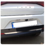 زه پایین سپر عقب تارا نقره ای مات ساده بدون نوشته - Image 2