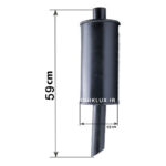 منبع اگزوز اسپرت 106 تک حالته  -  سایز بزرگ - Image 2