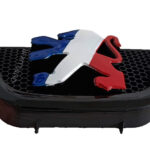 آرم جلو پنجره پژو 206 - رنگ پرچم فرانسه - Image 5