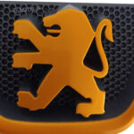 آرم جلو پژو 206 - طلایی - Image 3