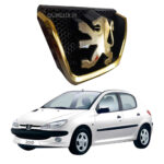 آرم جلو پژو 206 -  آبکاری کروم طلایی