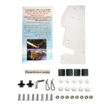 تقویت درب ومحافظ قفل کاپوت  توکار (پک کامل) مناسب پژو 206 و 207 - Image 4