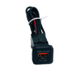 کیت پورت شارژر USB type C 55W 3.4A - فابریک پژو 207