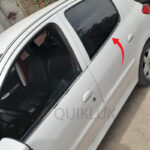 زه استیل آبگیر شیشه AR مناسب 206/207/رانا