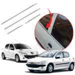 زه استیل آبگیر شیشه AR مناسب 206/207/رانا