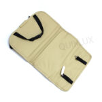 کیف چرمی نظم دهنده پشت صندلی خودرو رنگ کرم