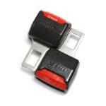 صدا گیر کمربند ایمنی خودرو TypeR مدل قفلشو (بسته 2 عددی) رنگ مشکی