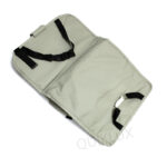 کیف چرمی نظم دهنده پشت صندلی خودرو رنگ طوسی روشن