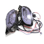 مه شکن عقب کوییک طرح سه بعدی SH رنگ دودی (مولتی کالر)